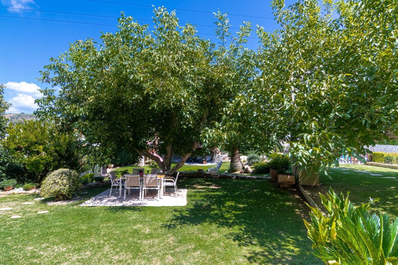 Alia Stone Villa-Ideal For Families-Heated Pool Nohia Extérieur photo