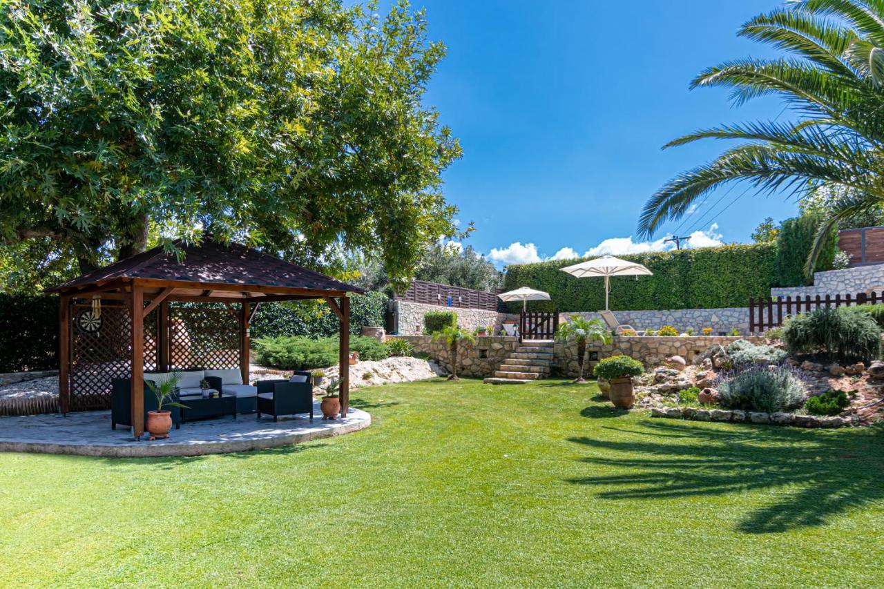 Alia Stone Villa-Ideal For Families-Heated Pool Nohia Extérieur photo
